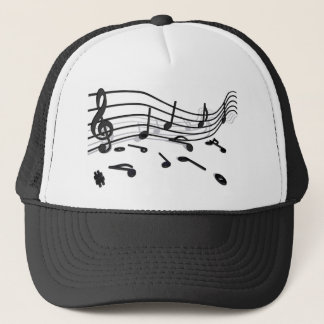 music trucker hat