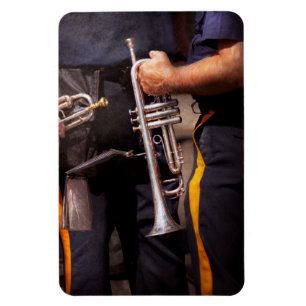 Music - Trumpet - Police marching band Magnet