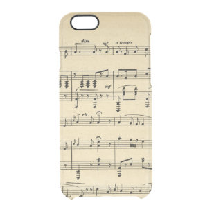 Music Clear iPhone 6/6S Case