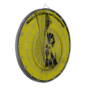 Music Universal Language Dartboard