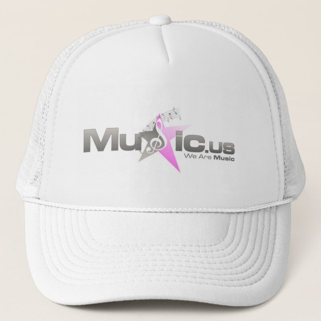 Music.us Hat Pink (Front)