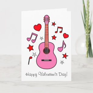 Music Valentine's Day Holiday Card