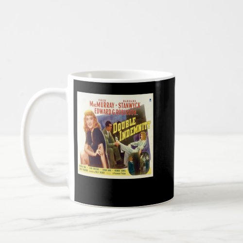 Music Vintage Barbara Actress Stanwyck Cool Graphi Coffee Mug