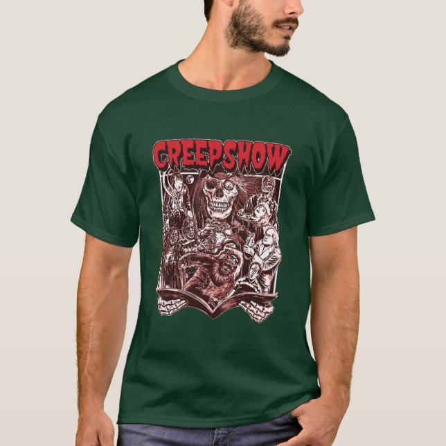 Music Vintage Retro Creepshow Creeper Halloween Gr (Front)