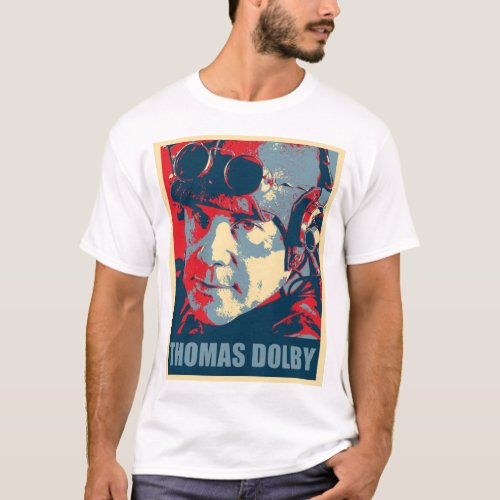 Music Vintage Retro Thomas Dolby Gifts For Music F T_Shirt