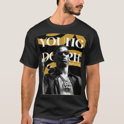 Music Vintage Young Dolph Gift Music Fans T_Shirt