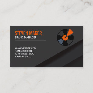 Music Vinyl Business Card