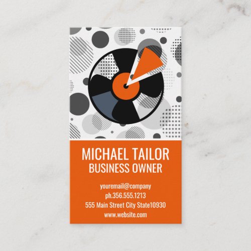 Music Vinyl Business Card