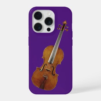 Music_violin_02 Iphone 15 Pro Case by ZunoDesign at Zazzle