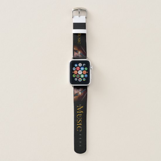Music violin apple watch band
