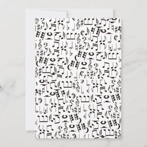 Music violin birthday party theme invitation Zazzle