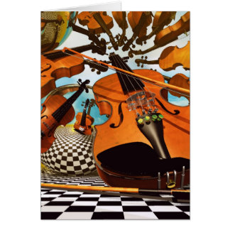 Music Violin Cards