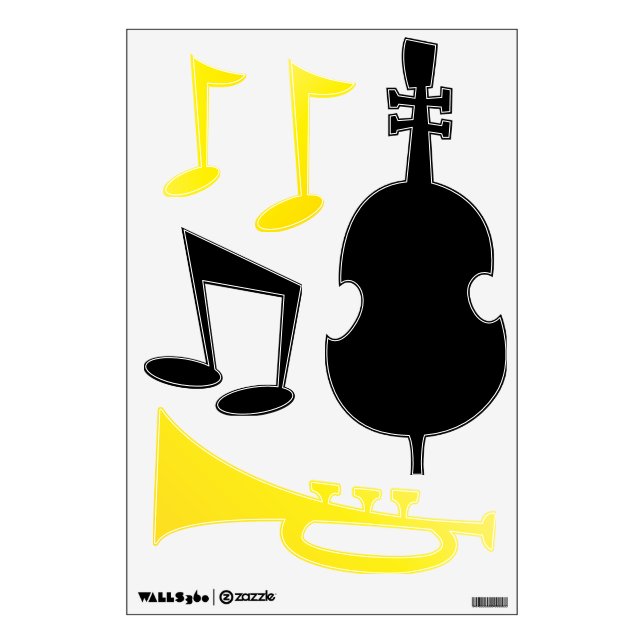 Music Wall Decals (Front)