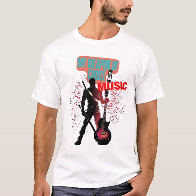 Music Warrior T-Shirt (Front)