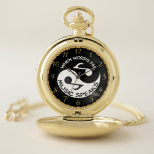 Music words harmony lyrics Yin and Yang Pocket Watch