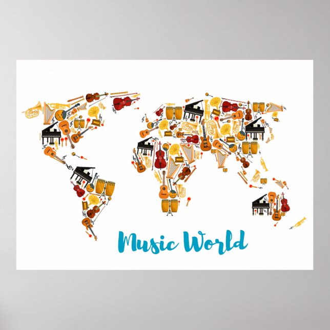 Music world poster (Front)