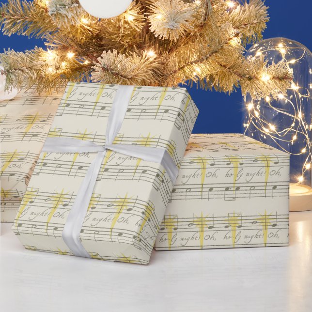 Music wrapping paper (Holidays)
