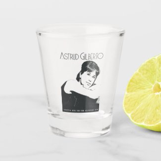 musica brasileira, tristeza não tem fim felicidade shot glass