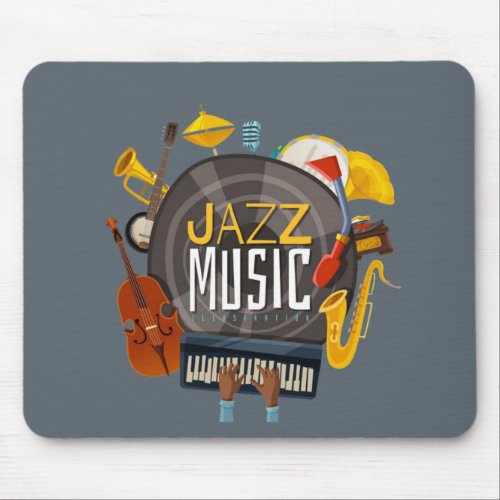 musica_jazz mouse pad