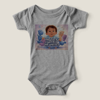 Música y cuentos infantiles infant t-shirt
