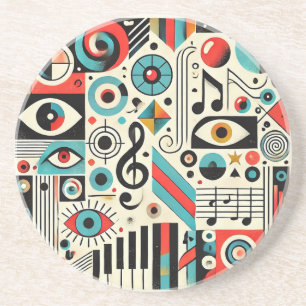Musical and Artistic Elements Coaster