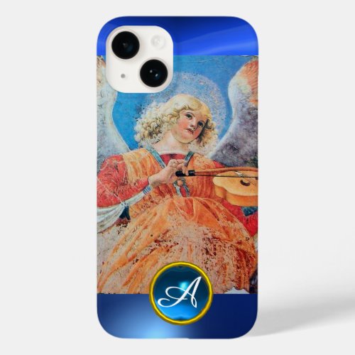 MUSICAL ANGEL  Blue Sapphire Monogram Case_Mate iPhone 14 Case