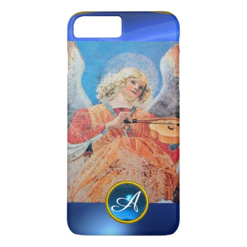 MUSICAL ANGEL  Blue Sapphire Monogram iPhone 8 Plus7 Plus Case