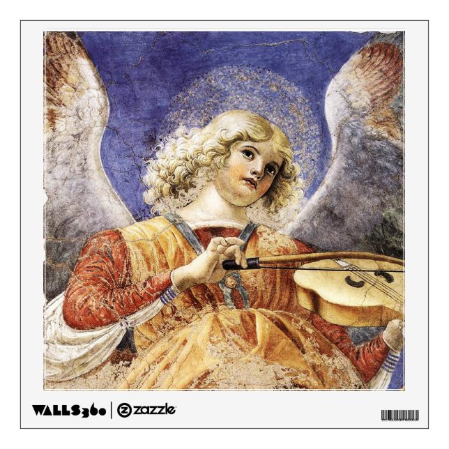 MUSICAL ANGEL WALL STICKER (Front)