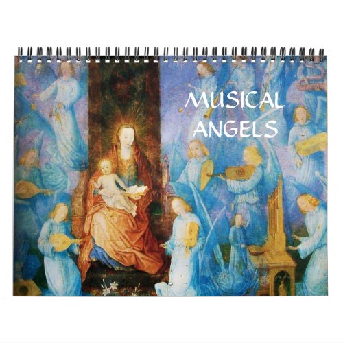 MUSICAL ANGELS  FINE ART COLLECTION   2016 CALENDAR
