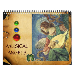 MUSICAL ANGELS  FINE ART COLLECTION  CALENDAR