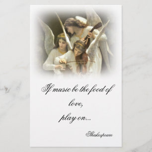 Musical Angels Stationery