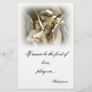 Musical Angels Stationery