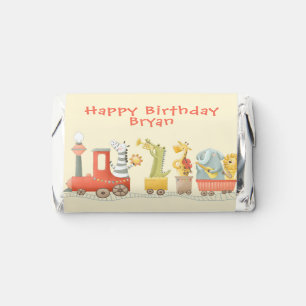 Musical Animal Train Birthday Hershey's Miniatures