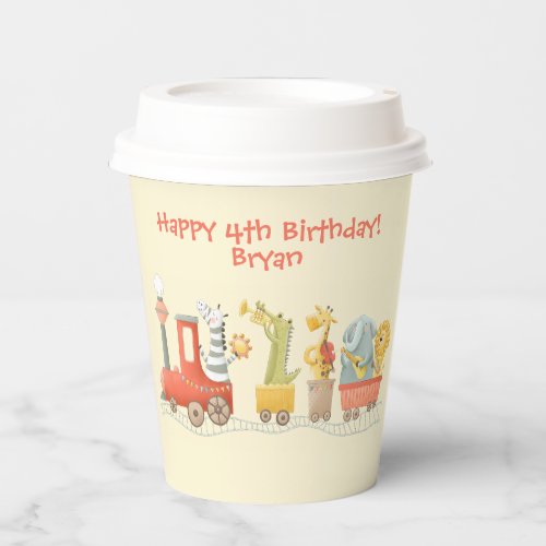 Musical Animal Train Birthday