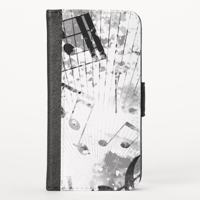 Musical Atmosphere 1 iPhone Wallet Case (Front)
