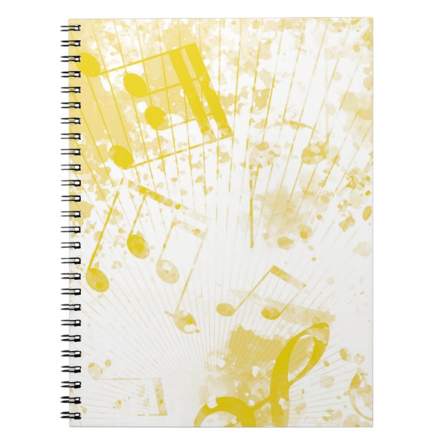 Musical Atmosphere 2 Notebook (Front)