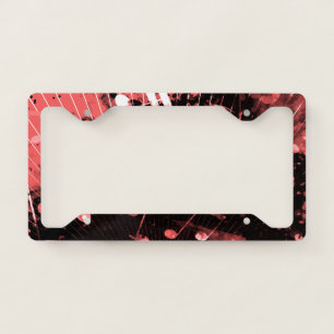 Musical Atmosphere 4 License Plate Frame
