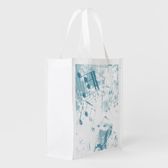 Musical Atmosphere 5 Grocery Bag (Back Side)