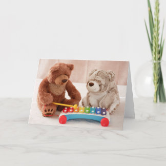 Musical Bears Card