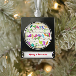 Musical Birds Christmas Ornament