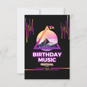 Musical Birthday Invitation