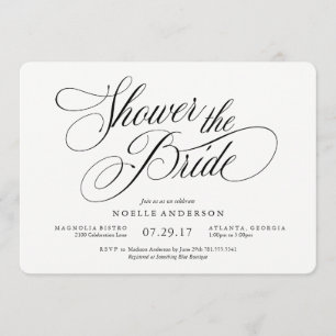 Musical Bridal Shower Invitation