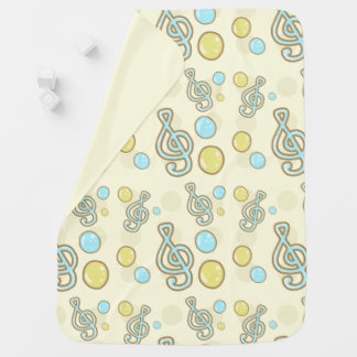 Musical Bubbles Baby Blanket