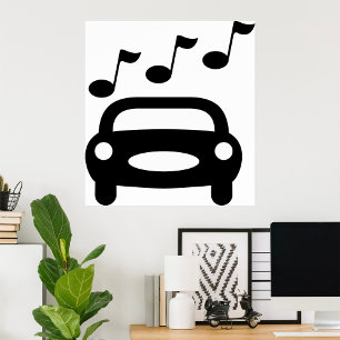 Musical Car Poster