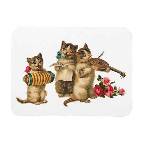 Musical Cats  Magnet