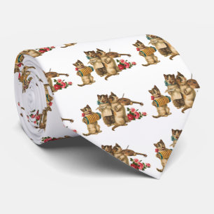 Musical Cats Neck Tie