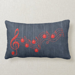 Musical Celebration Lumbar Pillow