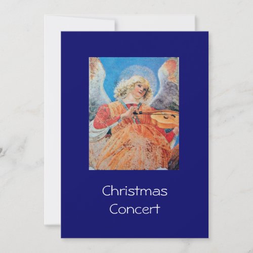 MUSICAL CHRISTMAS ANGEL HOLIDAY CARD