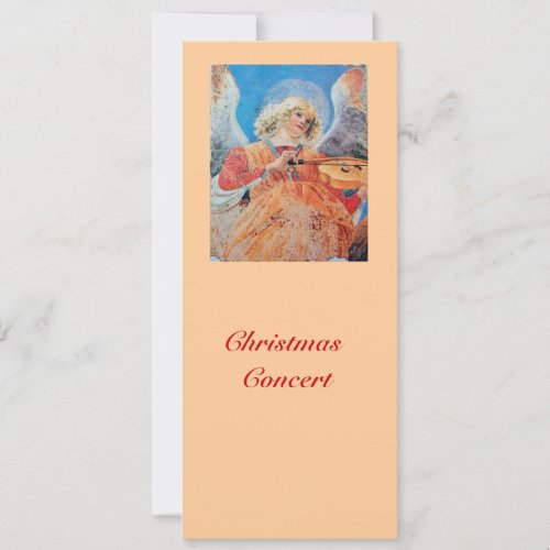 MUSICAL CHRISTMAS ANGEL HOLIDAY CARD