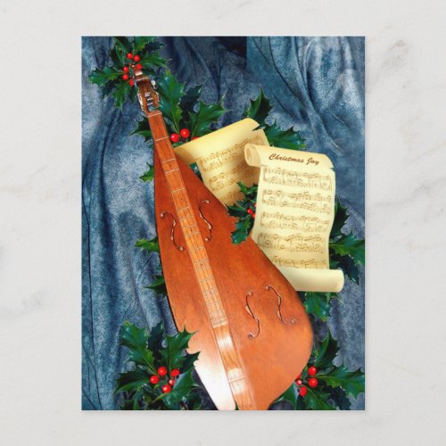 Musical Christmas Greeting Card
